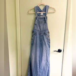 aerie wide leg overalls